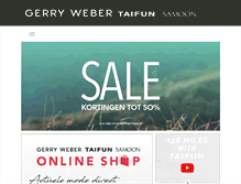 Tablet Screenshot of gerryweber.nl